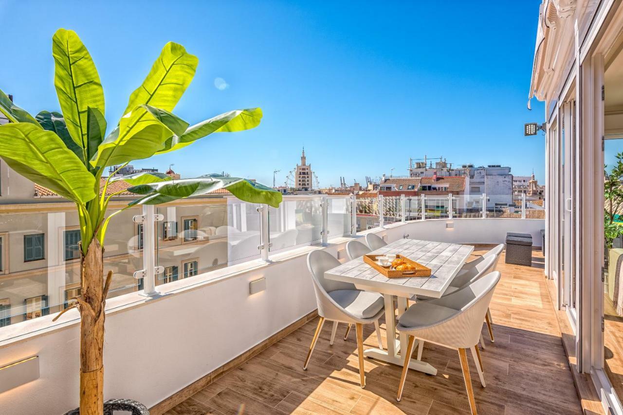 Iloftmalaga Atico Plaza De Las Flores ภายนอก รูปภาพ